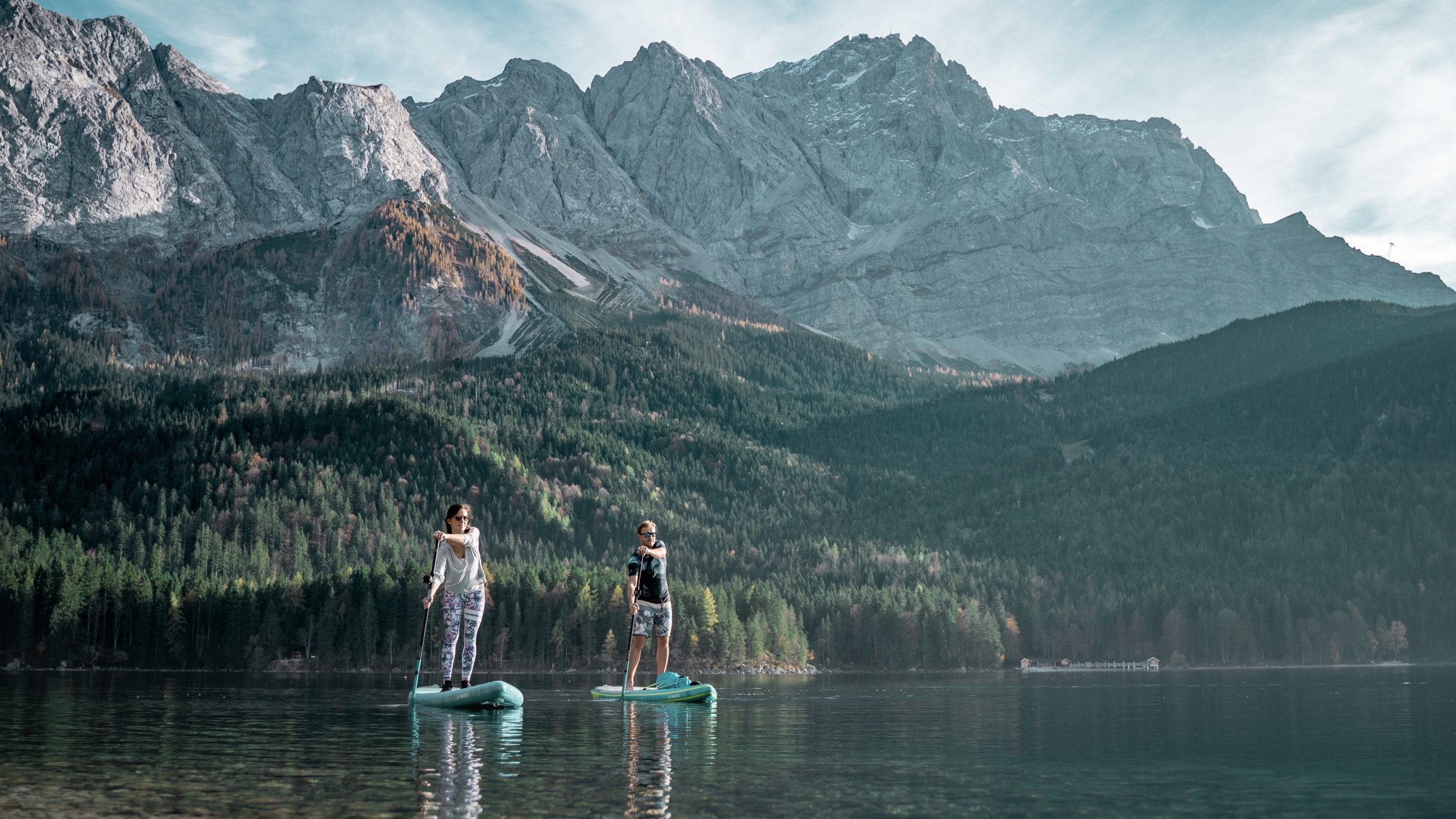 Quick Cut Title lake Eibsee SUP